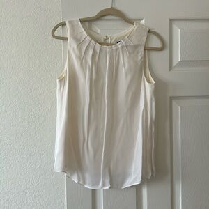 Ann Taylor White Blouse Size 6